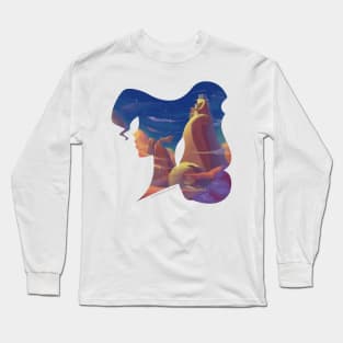 Greek Castle Long Sleeve T-Shirt